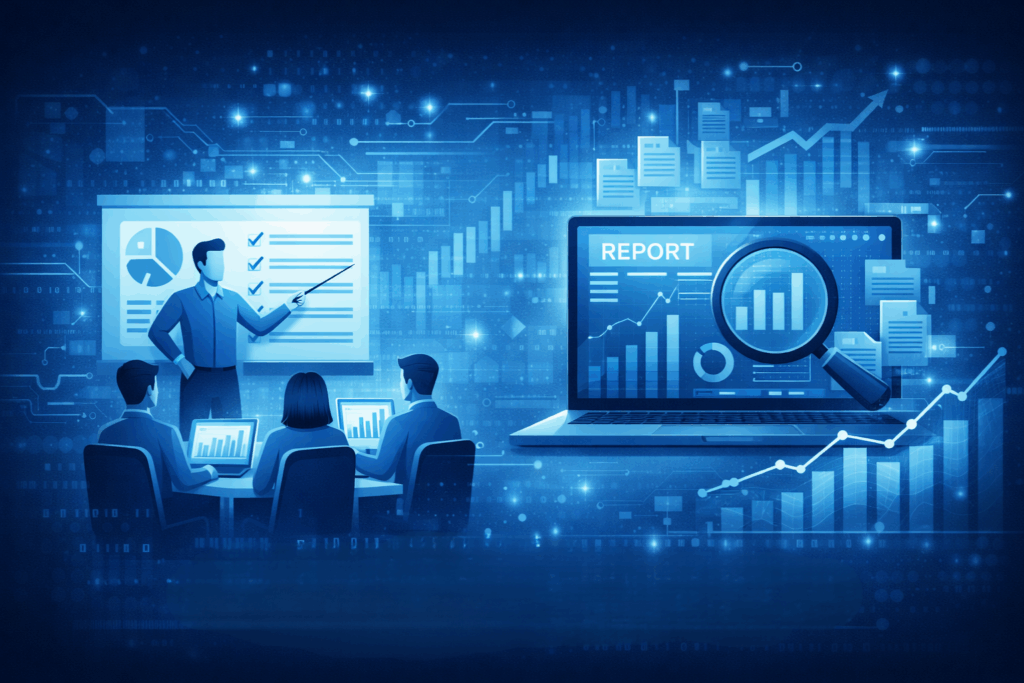 training and reporting optimization